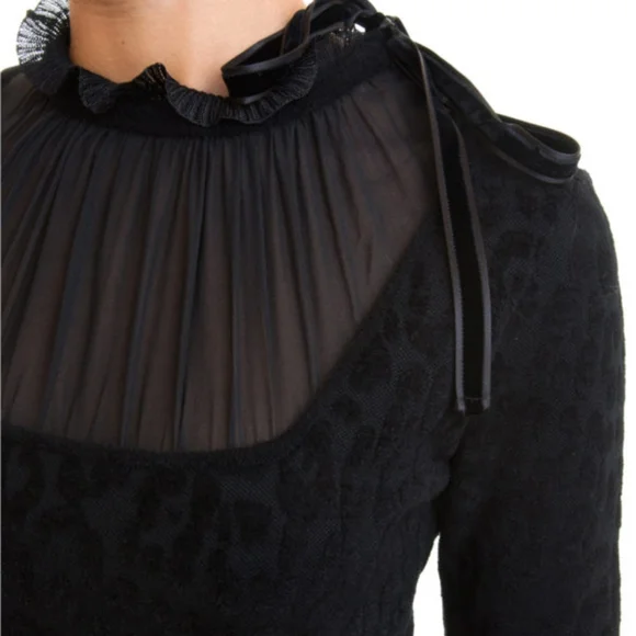 Robert Cavalli Tonal Layered Bell Dress - Picture 4 of 15